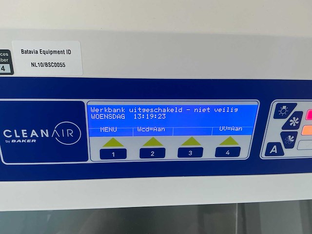 2023 clean air door baker biovanguard 6 laminaire flow kast - afbeelding 7 van  12
