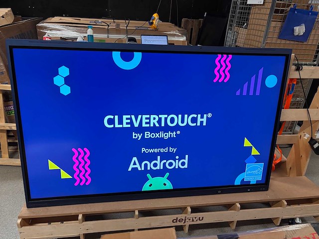 2023 clevertouch impact lux interactive touchscreen 75” - afbeelding 5 van  5