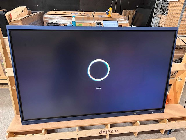 2023 clevertouch impact lux interactive touchscreen 75” - afbeelding 1 van  5