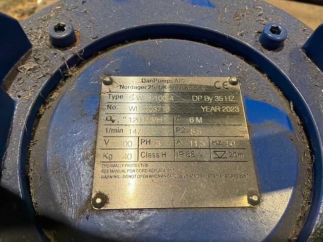 2023 danpumps s-wp2-100-4 dompelpomp - afbeelding 3 van  3