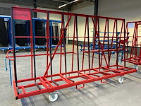 2023 de glasblok bv 3201 b68f verrijdbare glas transportbok (4x) - afbeelding 3 van  5