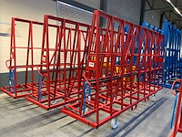 2023 de glasblok bv 3201 b68f verrijdbare glas transportbok (4x) - afbeelding 5 van  5