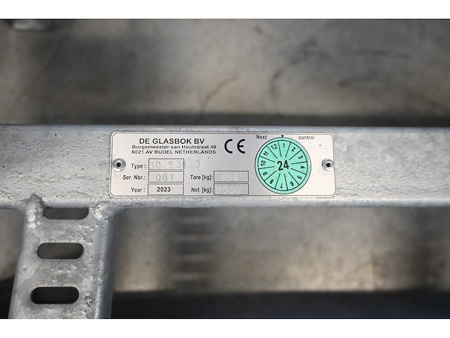 2023 de glasbok 30.538.3 glas transportbok (10x) - afbeelding 8 van  11