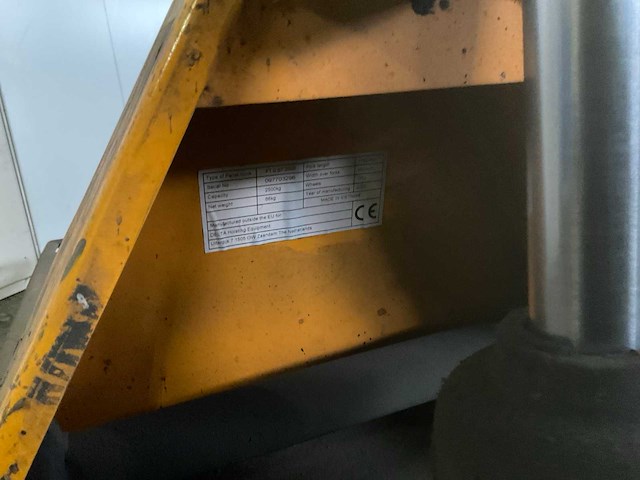 2023 delta pt.0.st.2500 hand hydraulische palletwagen - afbeelding 6 van  16