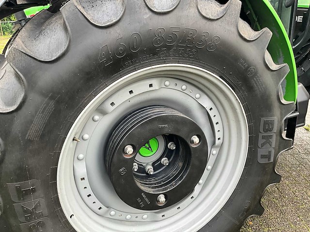 2023 deutz-fahr 6125 c ttv vario vierwielaangedreven landbouwtractor - afbeelding 25 van  53