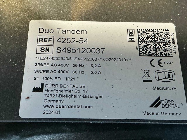 2023 durr duo tandem cpm 2 compressor - afbeelding 12 van  16