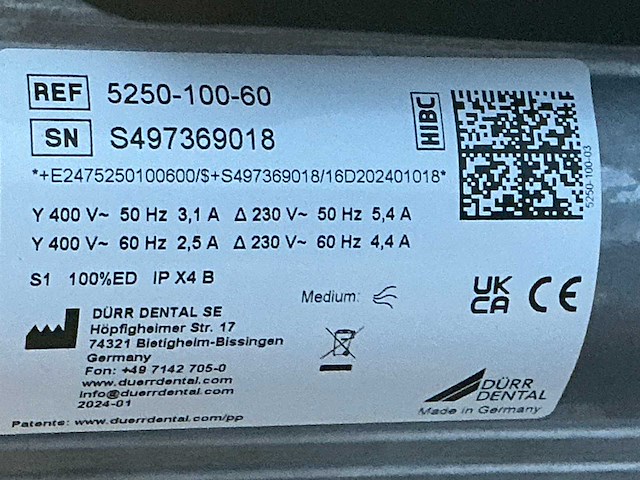 2023 durr duo tandem cpm 2 compressor - afbeelding 15 van  16