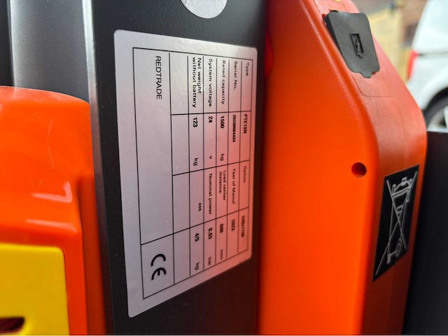 2023 edge noblelift pte15n elektrische palletwagen ongebruikt - afbeelding 16 van  16