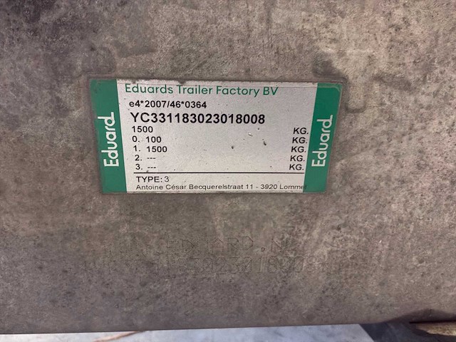 2023 eduard aanhangwagen - afbeelding 4 van  12