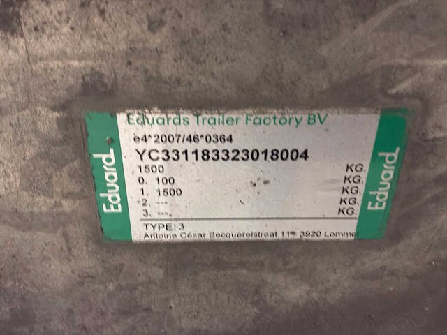 2023 eduard aanhangwagen - afbeelding 5 van  13