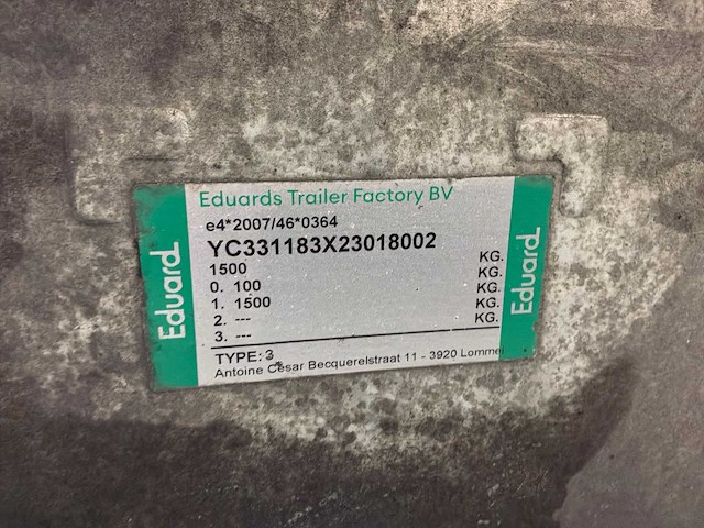 2023 eduard aanhangwagen - afbeelding 4 van  12