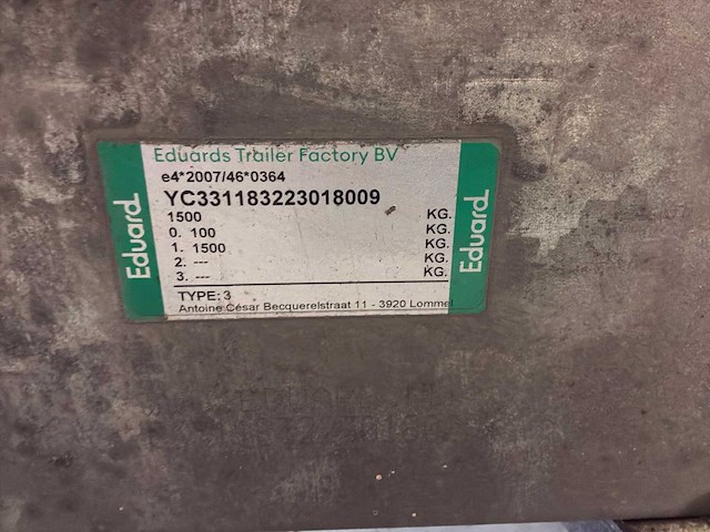 2023 eduard aanhangwagen - afbeelding 4 van  12