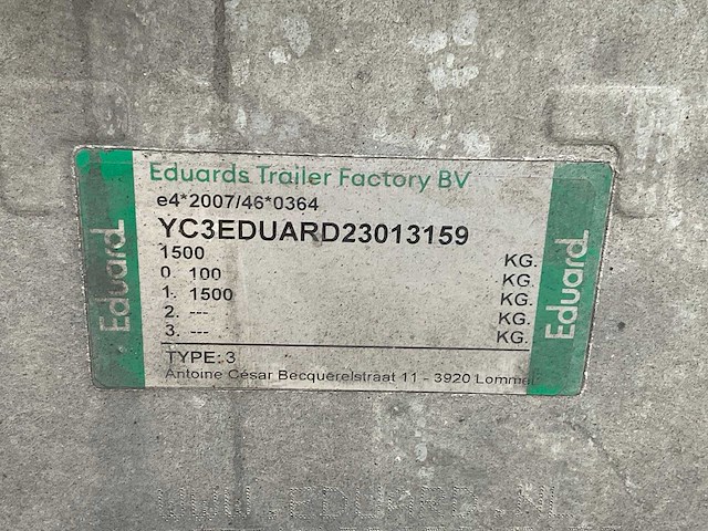 2023 eduard p3 aanhangwagen, 05-wjj-5 - afbeelding 8 van  8