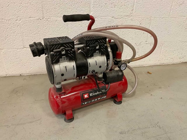 2023 einhell te-ac 6 silent luchtcompressor - afbeelding 1 van  2