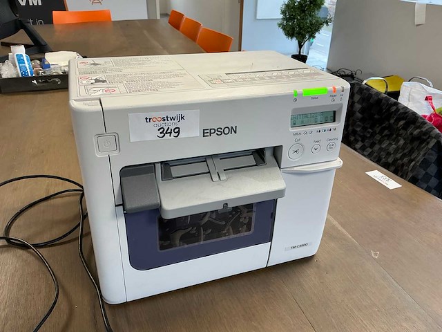 2023 epson tm-c3500 labelprinter - afbeelding 1 van  6