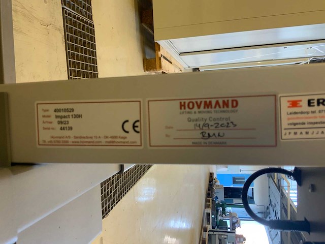 2023 erkon hovmand impact 130h tilhulplift - afbeelding 6 van  7