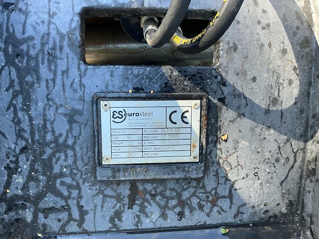 2023 eurosteel cw3h125 snelwissel - afbeelding 8 van  8
