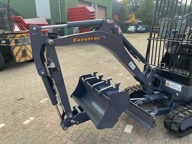 2023 eurotrac he18 minigraafmachine - afbeelding 23 van  23