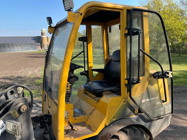 2023 eurotrac w12 s wiellader / kniklader - afbeelding 6 van  23