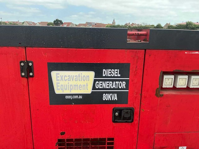 2023 exeq gf3-80 stroomgenerator - afbeelding 14 van  17