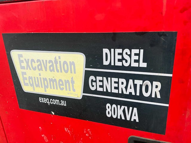 2023 exeq gf3-80 stroomgenerator - afbeelding 17 van  17