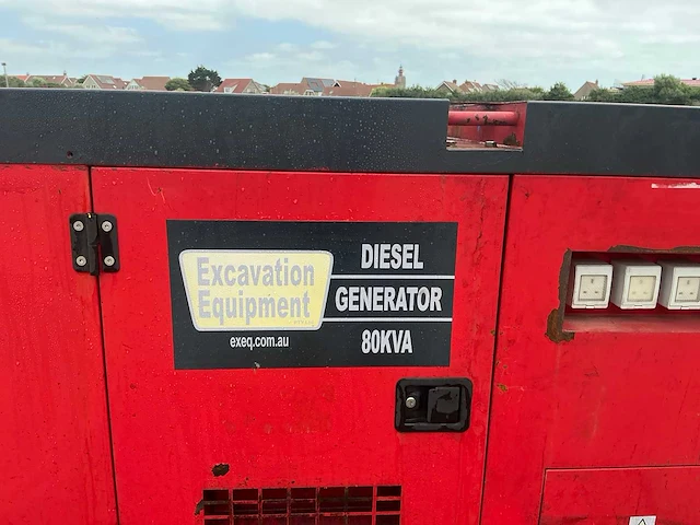 2023 exeq gf3-80 stroomgenerator - afbeelding 12 van  16
