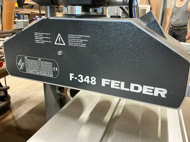 2023 felder kf 700 s paneelzaag / frees combinatie - afbeelding 7 van  24