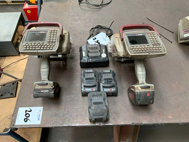 2023 flymarker mini 85/45 naaldmarkeerapparaat (2x) - afbeelding 1 van  3