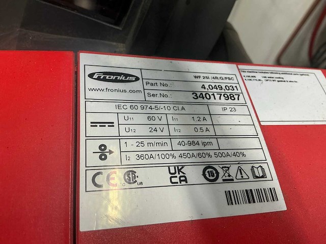 2023 fronius tps 400i mig lasapparaat - afbeelding 2 van  11
