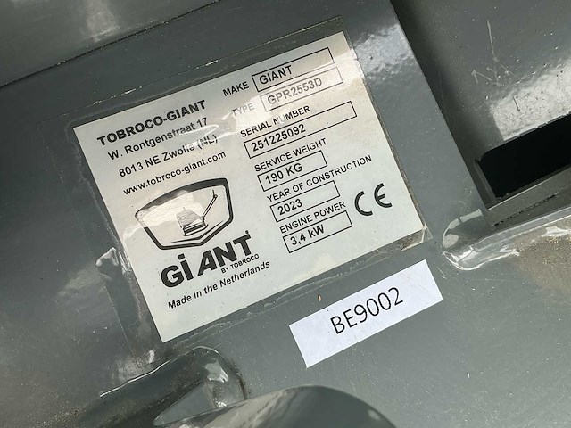 2023 giant gpr2553d trilplaat - afbeelding 5 van  13
