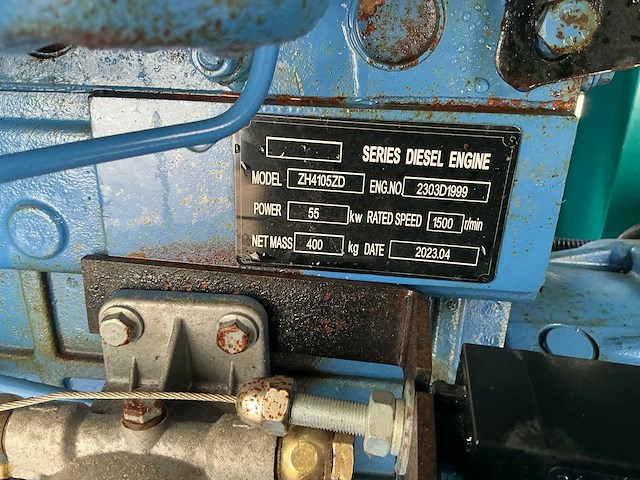 2023 giyi gy-50 geluidgedempt dieselaggregaat – 62,5 kva – 90 a – nieuw ! - afbeelding 8 van  12