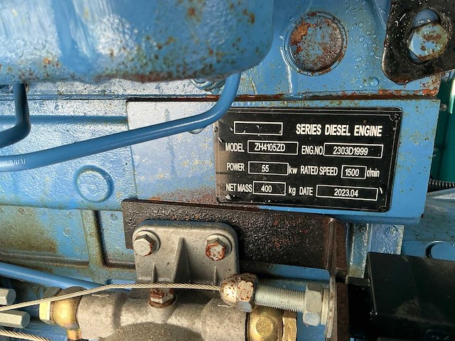 2023 giyi gy-50 geluidgedempt dieselaggregaat – 62,5 kva – 90 a – nieuw ! - afbeelding 3 van  3
