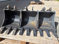 2023 graafbak/dieplepel 380 mm met tanden (3x) - afbeelding 3 van  15