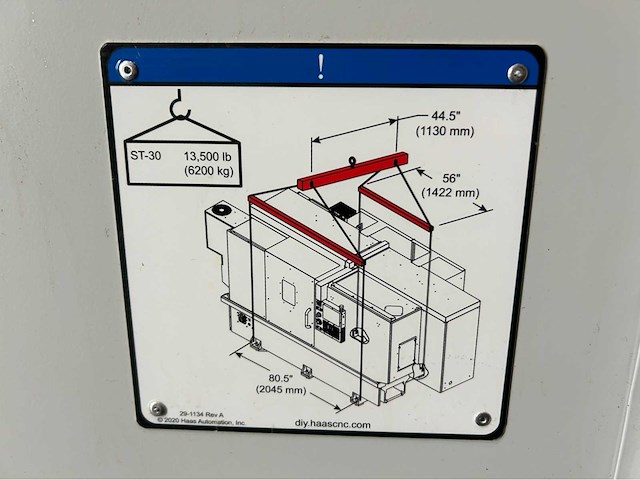 2023 haas st-35 cnc-draaibank - afbeelding 11 van  20
