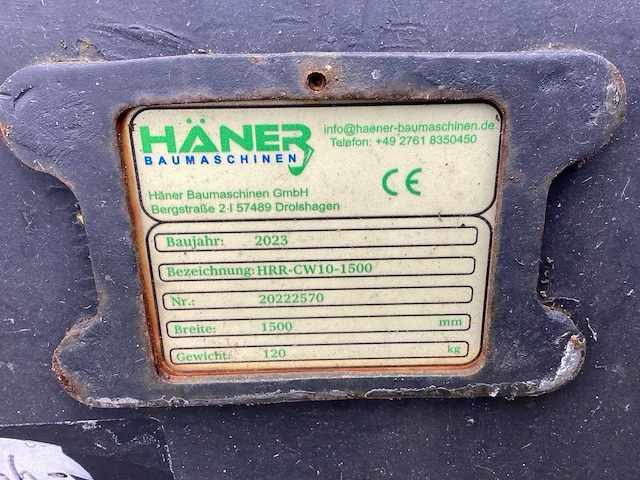 2023 haner hrr-cw10-1500 hark cw10 - afbeelding 7 van  7