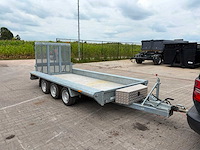 2023 hapert indigo machine transporter met oprijklep aanhangwagen - afbeelding 3 van  8