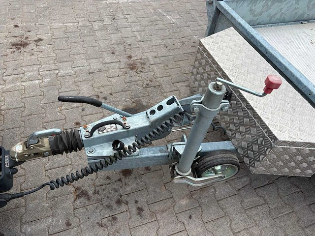 2023 hapert indigo machine transporter met oprijklep aanhangwagen - afbeelding 6 van  8