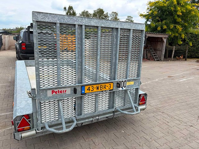 2023 hapert indigo machine transporter met oprijklep aanhangwagen - afbeelding 7 van  8