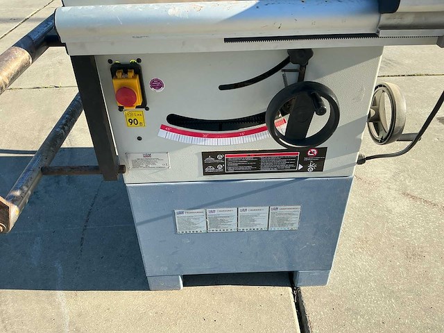 2023 hbm machines hbm600-a tafelcirkelzaagmachine - afbeelding 4 van  12