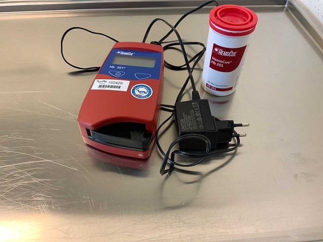 2023 hemocue hb 201+ poct-meter - afbeelding 1 van  8