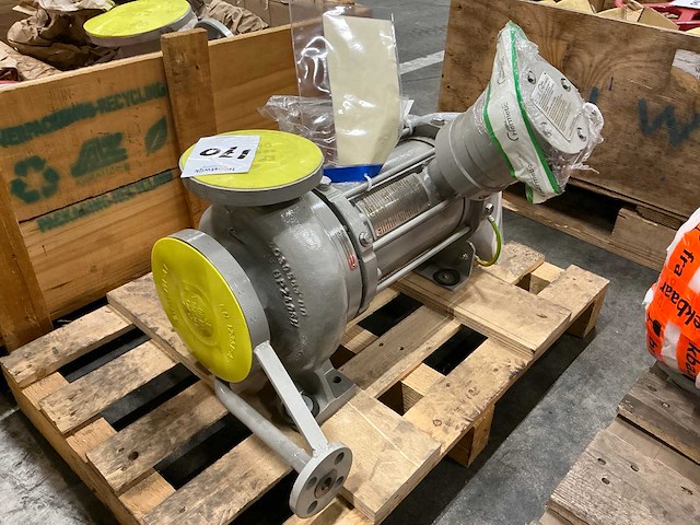 2023 hermetic cnf 80-50-160 motorpomp - afbeelding 1 van  8