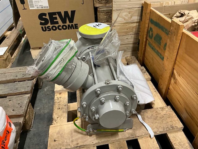 2023 hermetic cnf 80-50-160 motorpomp - afbeelding 3 van  8