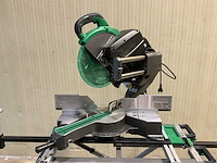 2023 hikoki c12rsh2 + 712650 afkortcirkelzaagmachine - afbeelding 1 van  3