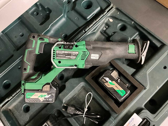 2023 hikoki cr 18dbl reciprozaag - afbeelding 2 van  4