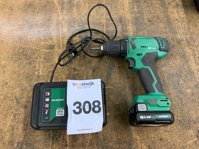 2023 hikoki ds 12da accu schroefmachine 12v - afbeelding 1 van  7