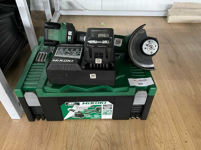 2023 hikoki g 3613dvf haakse slijpmachine - afbeelding 1 van  6