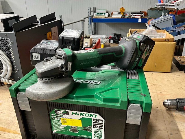 2023 hikoki g 3613dvf haakse slijpmachine - afbeelding 1 van  5