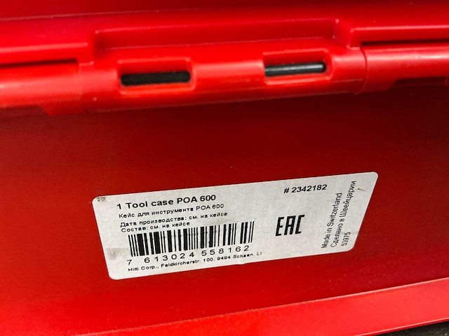 2023 hilti plt 400-2 robotisch lay-outsysteem inclusief veldcontroller, prisma, statieven en accessoires - afbeelding 16 van  40