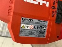 2023 hilti plt 400-2 robotisch lay-outsysteem inclusief veldcontroller, prisma, statieven en accessoires - afbeelding 24 van  40