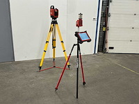 2023 hilti plt 400-2 robotisch lay-outsysteem inclusief veldcontroller, prisma, statieven en accessoires - afbeelding 9 van  40